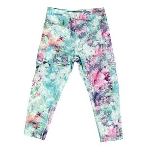 Balance Collection Tie-Dye Crop Leggings | Size XL